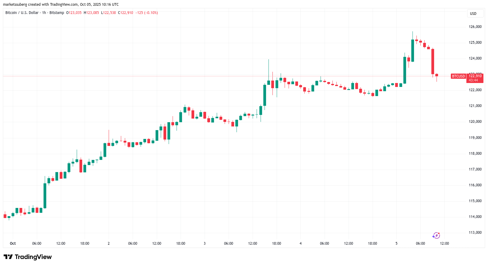 Bitcoin corrects from $125K all-time high: Where will BTC price bottom? Bitcoin corrects from $125K all-time high: Where will BTC price bottom?