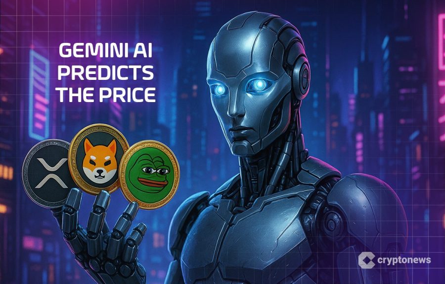 گوگل جِمینی قیمت XRP، SHIB و PEPE تا پایان ۲۰۲۵ پیش‌بینی کرد