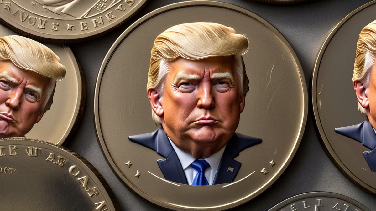 میم کوین ترامپ ۲۱ درصد در هفته افت کرد