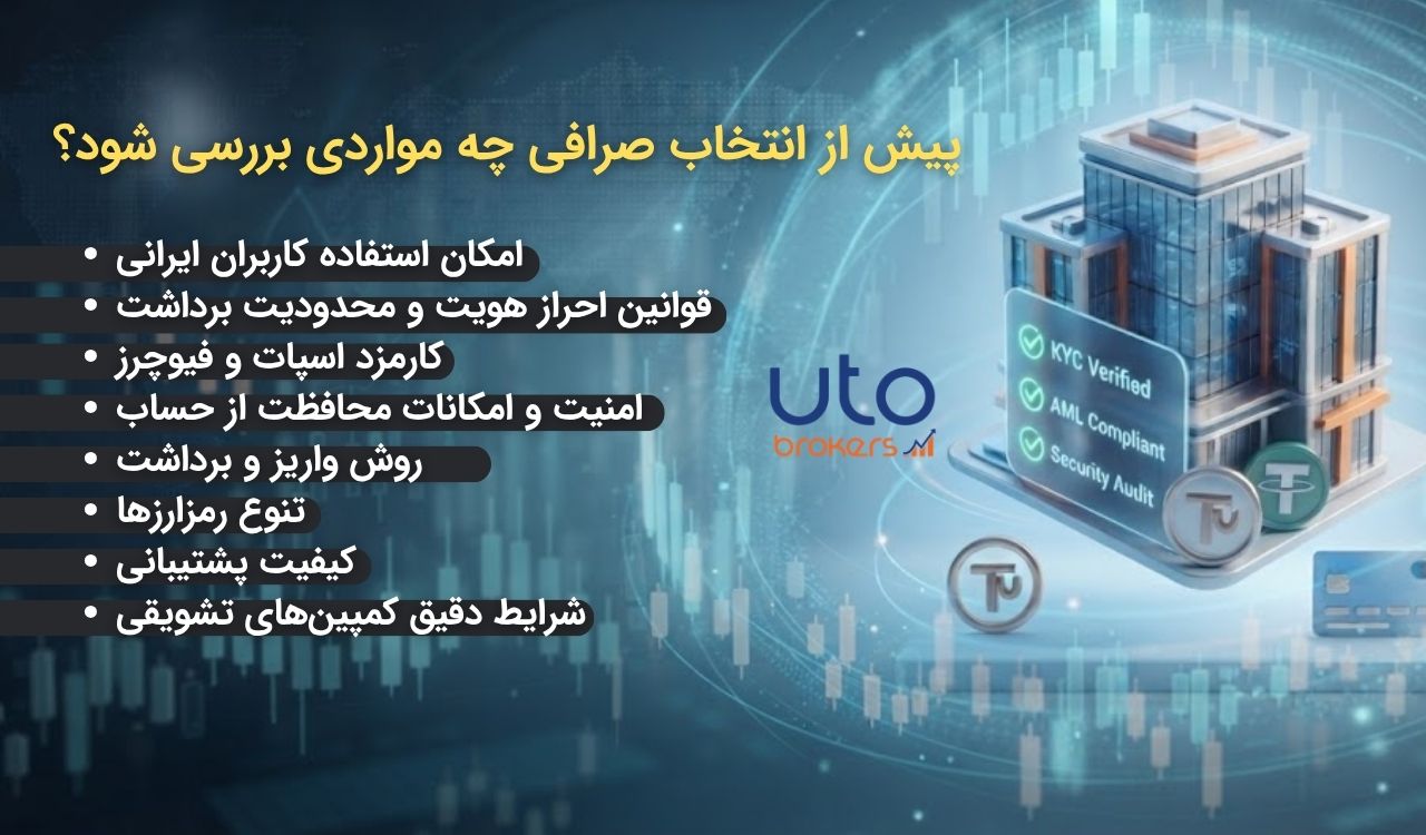 صرافی ارز دیجیتال مناسب ایرانیان باید چه امکاناتی داشته باشد؟